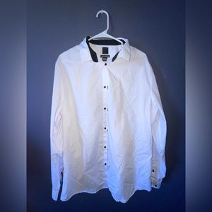 White H&M Buttondown Dress Shirt